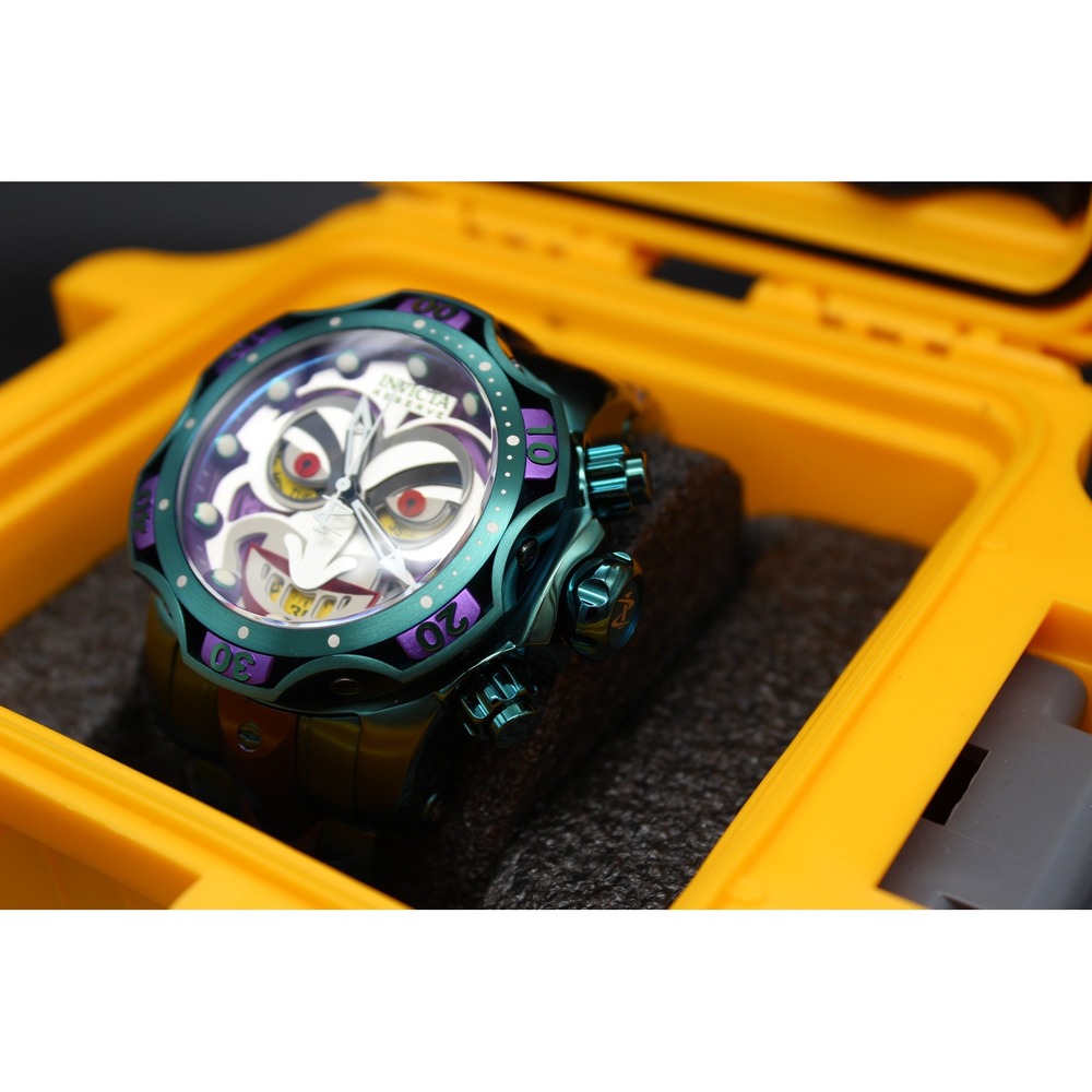 Invicta Reserve DC Comics Joker Limited Edition 30124 – Full Set – Near NOS